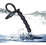 Насадка на член із двома ерекційними кільцями, Страпон насадка для подвійного проникнення, Інтимні іграшки, фото 10