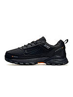 Чорні чоловічі кросівки Nike Rivah Black Orange Gore-Tex / Термо кросівки Найк Рівах Гортекс