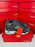 Зимові водонепроникні сірі чоловічі замшеві кросівки New Balance 758 GTX Dark Grey Нью Беленс Гортекс на термо, фото 8
