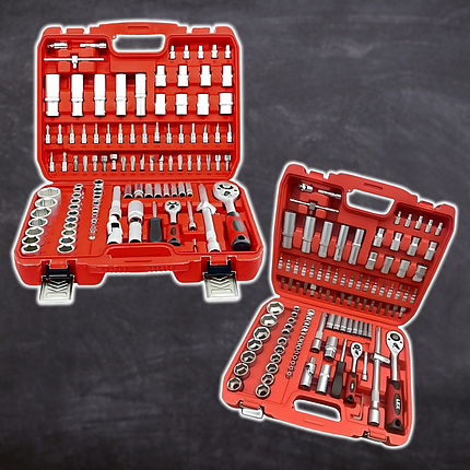 Набір ключів головок інструментів Lex 108 шт., фото 1