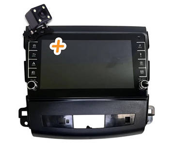 Магнітола для Mitsubishi Outlander 2005-2011 Android 2/32 ГБ з кнопками | CarPlay, Bluetooth, камера