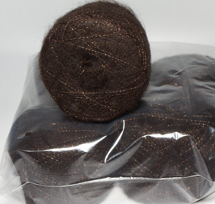 Dance-1069 (330грам) коричневий із золотом, фото 1