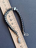 Гематит вінтажний браслет. Браслет з гематиту. Вінтаж. Німеччина., фото 9