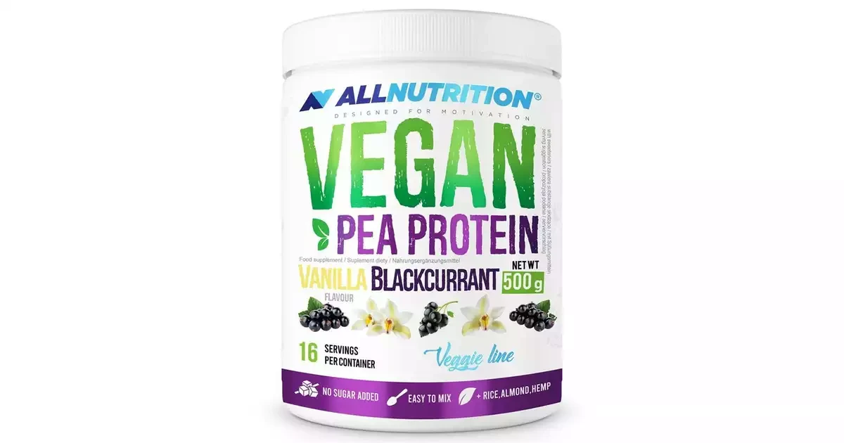 Веганський протеїн AllNutrition Vegan Pea Protein 500 г  ( різні смаки )