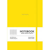 Блокнот А5, 96 арк., клітинку, обкладинка м'яка Soft-touch, Школярик, А5-7114К