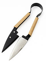 Ножиці для стрижки овець і кіз 320 мм | Гострі сталеві леза, дерев'яні ручки