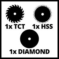 Міні-пила циркулярна Einhell TC-CS 89 (4331030), фото 9