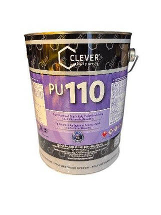 Рідка поліуретанова гідроізоляція Clever PU Base 110 5 кг, фото 1