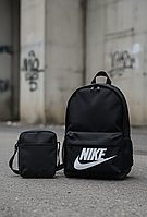 Спортивний комплект рюкзак барсетка для навчання унісекс набір 2в1 практичний місткий стильний