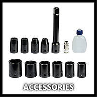 Гайкокрут пневматичний Einhell TC-PW 610 (4138960), фото 5