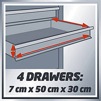 Ящик для інструменту Einhell TC-TW 100 (4510170), фото 4