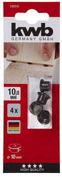 Центр перекладний 10 мм, 4 шт, KWB (530210)