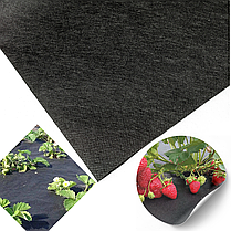 Агроволокно  42 г/м2 3,2 х 100м.чорне "Shadow" (Чехія) 4% спанбонд для полуниці, фото 3