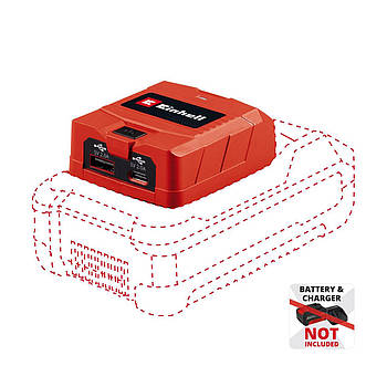 Зарядний пристрій USB акумуляторний Einhell TC-CP 18 Li USB A/C - Solo (4514148)