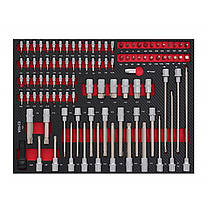 Візок для майстерні з інструментами 299 ел. Kraft&Dele KD1068 сервісна шафа, фото 2