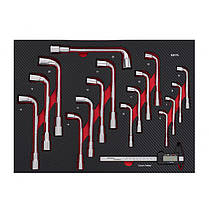 Візок для майстерні з інструментами 299 ел. Kraft&Dele KD1068 сервісна шафа, фото 4