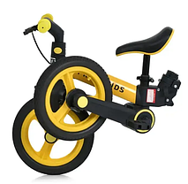 Дитячий велосипед-трансформер PROFI KIDS 12 дюймів MB 1021-4 жовтий, фото 4