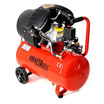 Компресор повітряний 50 л Kraft&Dele KD1484 компресор повітряний з ресивером, фото 4