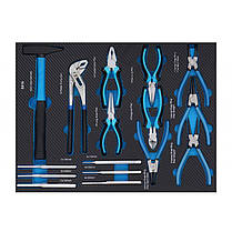 Візок для майстерні з інструментами 309 ел. Kraft&Dele KD1069 сервісна шафа, фото 4