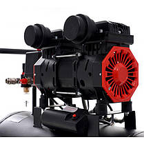 Безмасляний компресор 50 л 1500 Вт Kraft&Dele KD1386 двопоршневий компресор для майстерні, фото 5