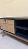 Дерев'яна тв тумба, сучасна, чорний, венге "Т-7", фото 8