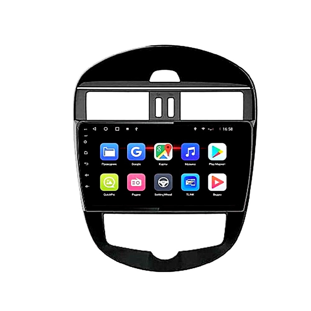 Штатна магнітола андроїд NISSAN TIIDA 2011-15 Автомагнітола 2 дин 2/32, штатний головний пристрій ниссан, фото 1