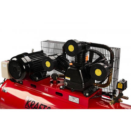 Компресор повітряний 300 л Kraft&Dele KD1411 компресор повітряний з ресивером, фото 1