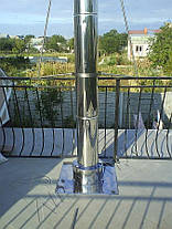 Димоходи з нержавіючої сталі і оцинковки. Димоходи з утепленням., фото 5