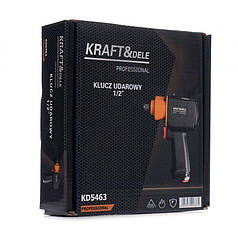 Потужний ударний гайковерт пневматичний 9000 об/хв Kraft&Dele KD5463 гайковерт для гаража