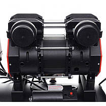 Безмасляний компресор 24л, 1390 Вт Kraft&Dele KD1385 двопоршневий компресор для майстерні, фото 2