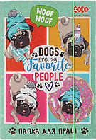 Папка для праці картонна на гумці (А4+, 300х212х28мм) Zibi Kids Line Lovely Dog ZB.14931