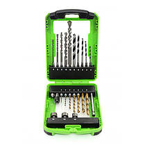 Наконечники для свердел 24 шт Kraft&Dele KD986 свердла для свердління твердих матеріалів, фото 3