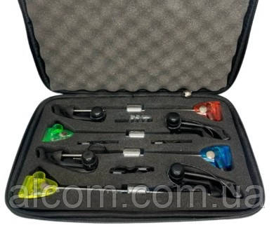 Набір свингерів на защіпці Shark у кейсі 4шт, фото 1