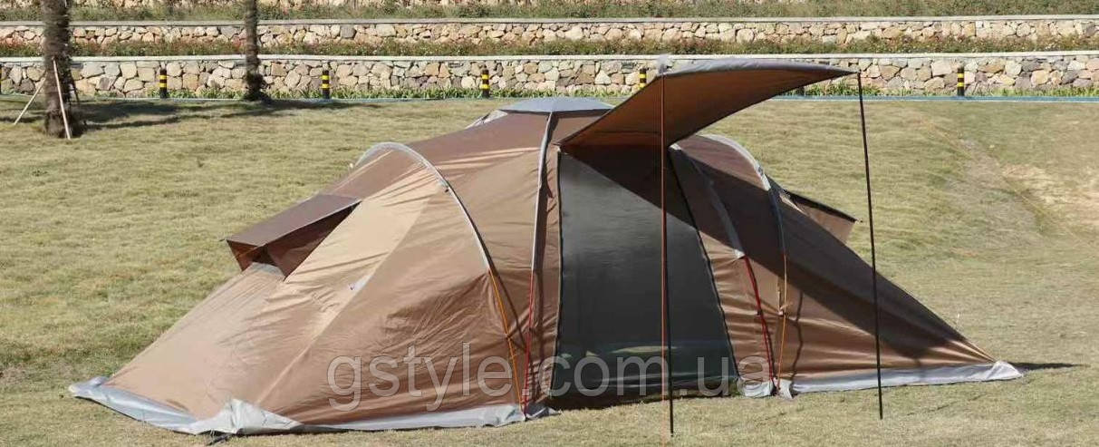Намет 6-ти місний 560х220х190см с тамбуром та навісом, фото 1