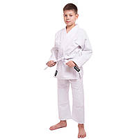 Кімоно для дзюдо FISTRAGE щільність 450 г/м2, зріст-110-190 см VL-8192 біле