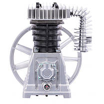 Компресорний блок безмасляний 5,5 кВт Kraft&Dele KD1494 двопоршневий компресор для майстерні, фото 4