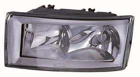 Фара ліва Iveco Daily 00-06 Depo H7/H1/W5W, -лампа, -кор.