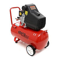 Компресор повітряний 2,8 кВт 50 л. Kraft&Dele KD401 компресор повітряний з ресивером, фото 2