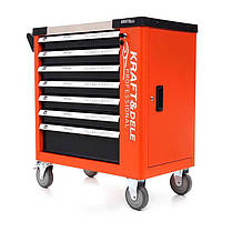Візок для майстерні з інструментами 258ел. Kraft Dele KD1067 сервісна шафа, фото 3