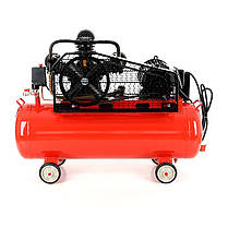 Компресор повітряний 100 л 3 Поршня Kraft&Dele KD405 компресор повітряний з ресивером, фото 5