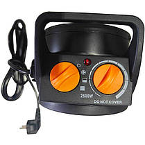 Теплова гармата професійна 1250 Вт / 2500 Вт Kraft Dele KD11727 теплова пушка електро, фото 3