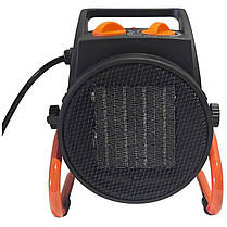 Теплова гармата професійна 1250 Вт / 2500 Вт Kraft Dele KD11727 теплова пушка електро, фото 4