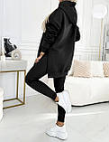 Теплий жіночий костюм подовжене худі і лосини, фото 5