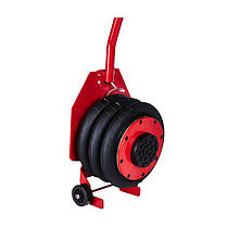 Домкрат пневмо підкатний сніговик 3,5 т, 150 - 400 мм Kraft&Dele KD470 домкрат для автомобіля, фото 4