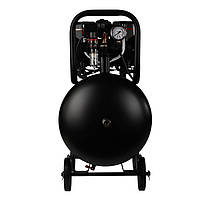 Безмасляний компресор 100 л. Kraft&Dele KD1392 двопоршневий компресор для майстерні, фото 3