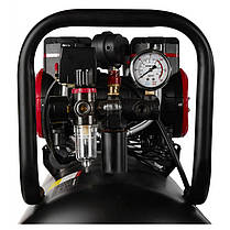 Безмасляний компресор 100 л. Kraft&Dele KD1392 двопоршневий компресор для майстерні, фото 4