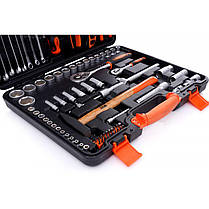 Набір інструментів для авто 83 шт Kraft&Dele KD10464 набір інструментів сталь, фото 5