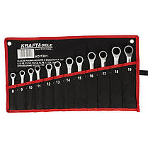 Універсальний набір комбінованих ключів 12 шт, 8-19 мм Kraft&Dele KD11301 ключі для механіків, фото 2