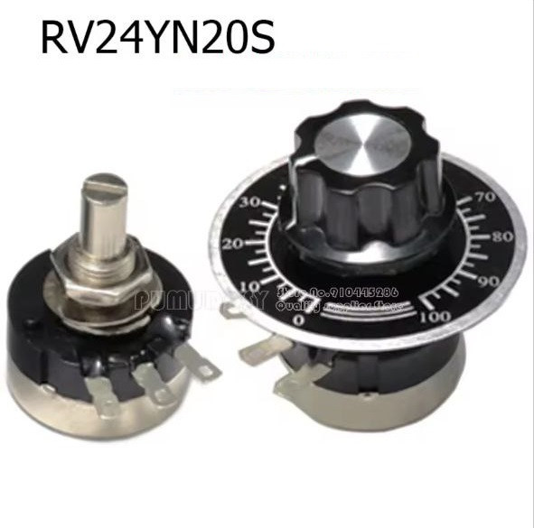 Потенціометр RV24YN20S B103 (10 кОм), фото 1