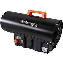 Газова теплова гармата непрямого нагріву 45кВт Kraft & Dele KD11706 з регулюванням температури, фото 3